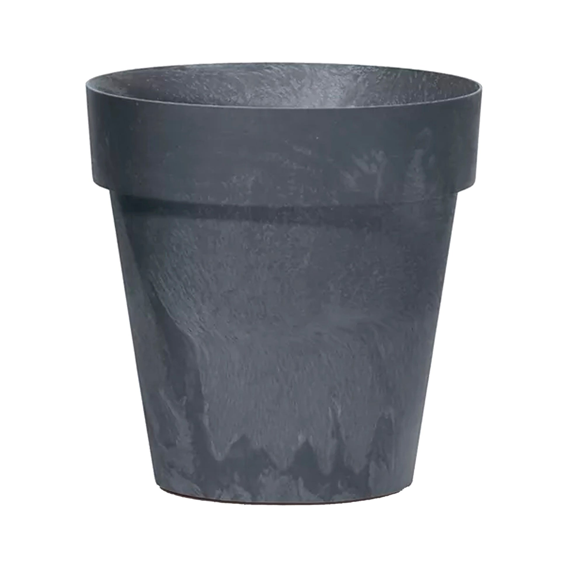 Maceta Cube Beton Effect 0,6l., Dimensiones (mm) 110x110x97, Color Antracita_0