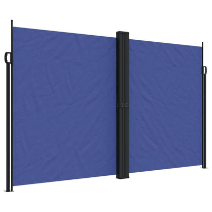 Vidaxl Toldo Lateral Retráctil Azul 200x1000 Cm_0
