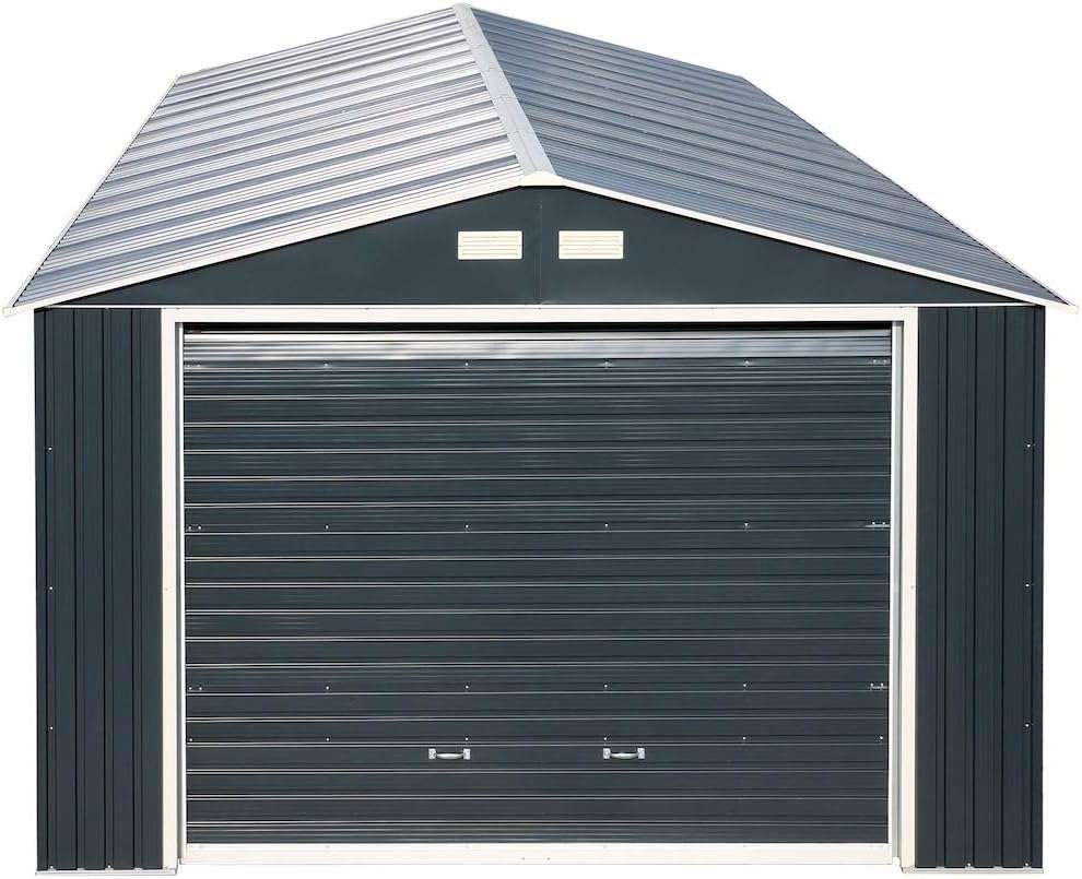 Duramax - Garaje - Lyon 12x20 - Metal - Gris Antracita_1