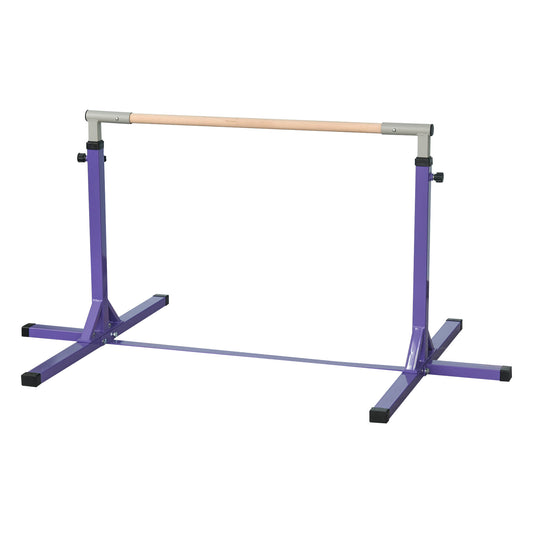 Homcom Barra De Gimnasia Para Niños De +3 Años Con Altura Ajustable 92-150 Cm_0