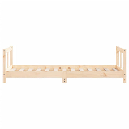 Vidaxl Estructura De Cama Para Niños Madera Maciza De Pino 80x160 Cm_4