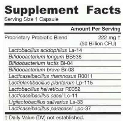 Jarro-dophilus Ultra Gut Rescue 50 Billion Cfu 60 Caps_1