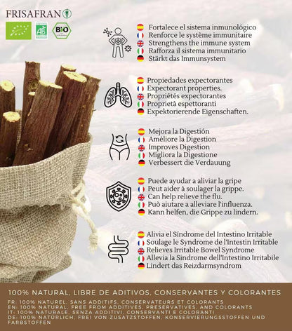 Regaliz De Palo Ecológico Fresco | Frisafran