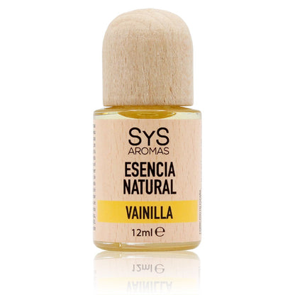 Esencia Natural Vainilla SYS Aromas 12 ml | Aroma Dulce y Caramelizado | Para Quemadores y Humidificadores_0