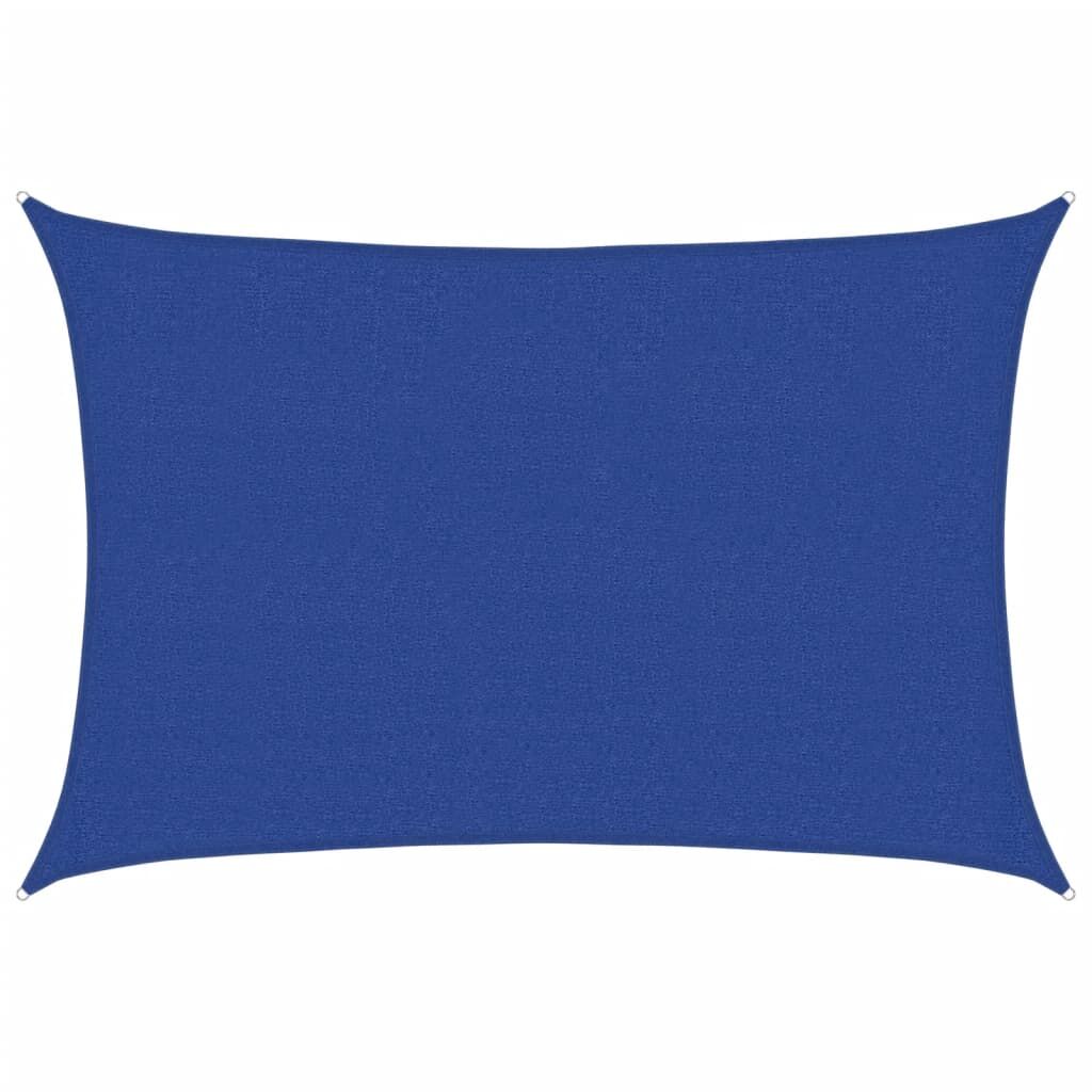 Vidaxl Toldo De Vela Hdpe Azul 160 G/m² 2,5x3,5 M_0
