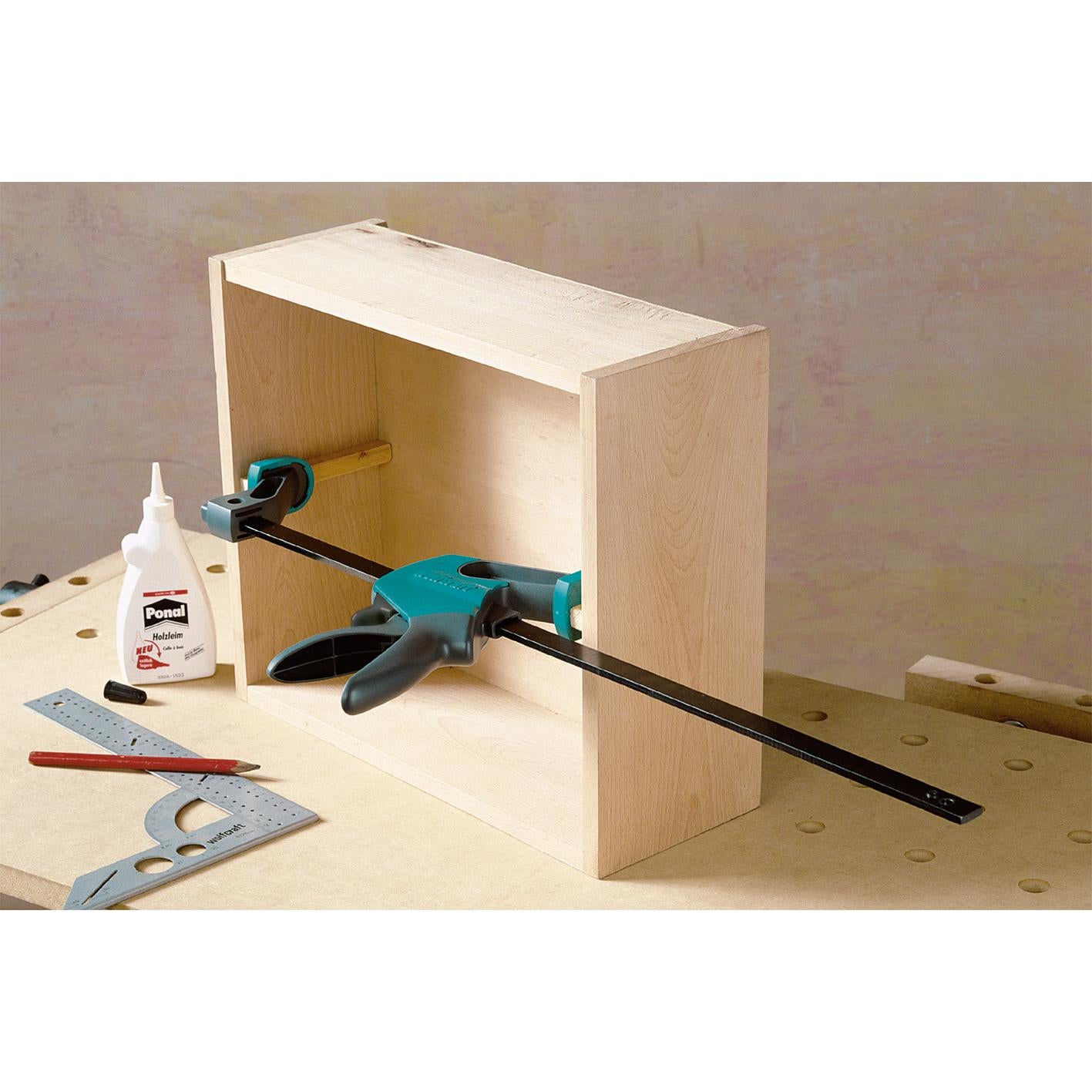 Sargento monomanual sujección 300mm Wolfcraft 3021000