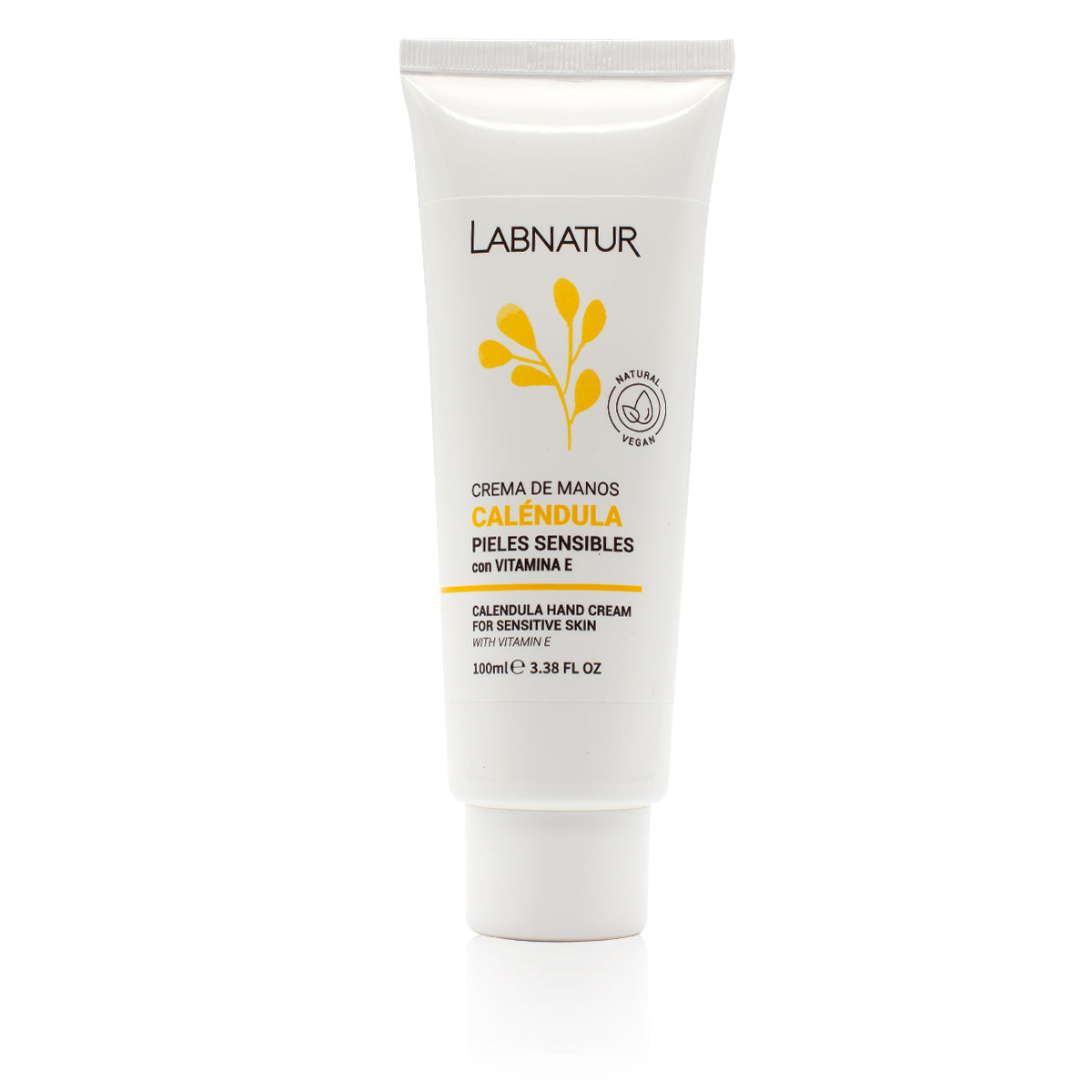 Crema de Manos de Caléndula Labnatur 100 ml | Almendras Dulces, Camomila y Karité | Piel Sensible | Vegano_4