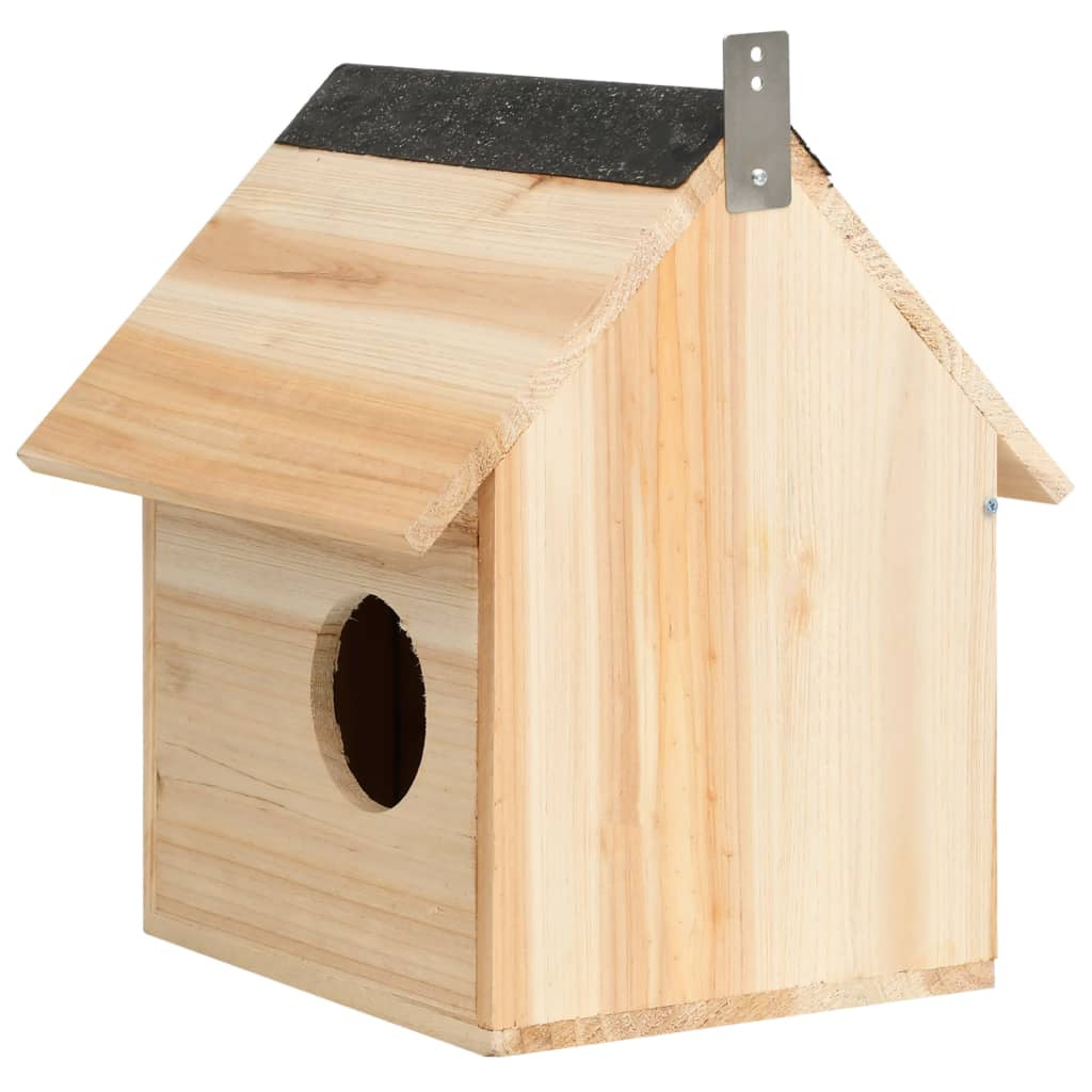 Vidaxl Casa Para Ardillas Madera Maciza De Abeto 26x25x29 Cm_4
