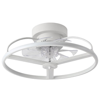 Ventilador Dc Anuska 60w Blanco/oro 8 Aspas 6 Veloc. 70d 5100lm 3col Remoto,memoria,reg.intensidad,temporizador_2