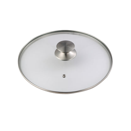 Set 5pc Sartenes (con Tapa) Aluminio Prensado Inducción Con Set 4pc Cuchillos Acero Inoxidable