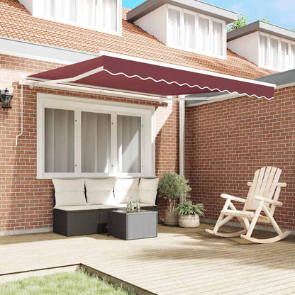 Toldo Retráctil Manual Burdeos 300x250 Cm_2