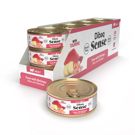 Dibaq Sense Cat Atún Y Gambas Con Patatas (12uds X 70g)_0