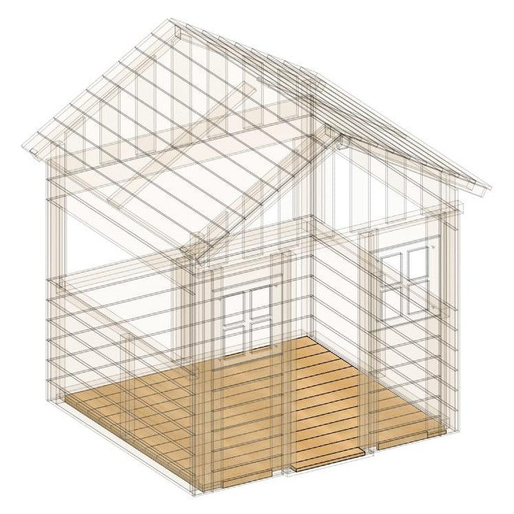 Suelo De Madera Para Casita Masgames Lollipop Xl Horeca.