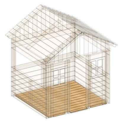 Suelo De Madera Para Casita Masgames Lollipop Xl Horeca.