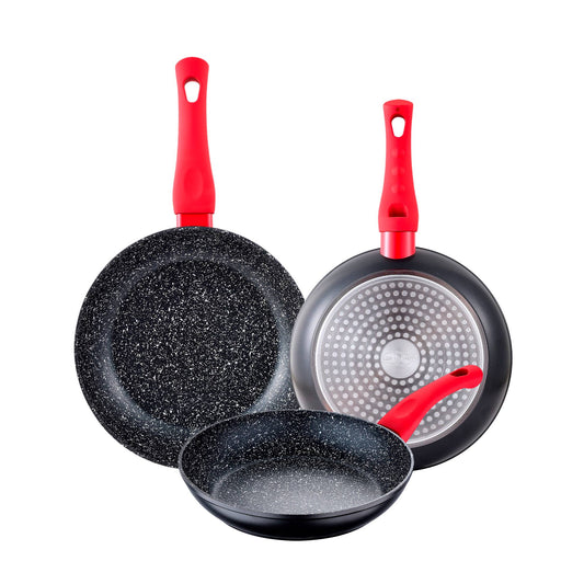 San Ignacio - Set 3pc Sarten, Con Revestimiento Antiadherente (20, 22, 24) Aluminio Forjado Induccion Energy_0