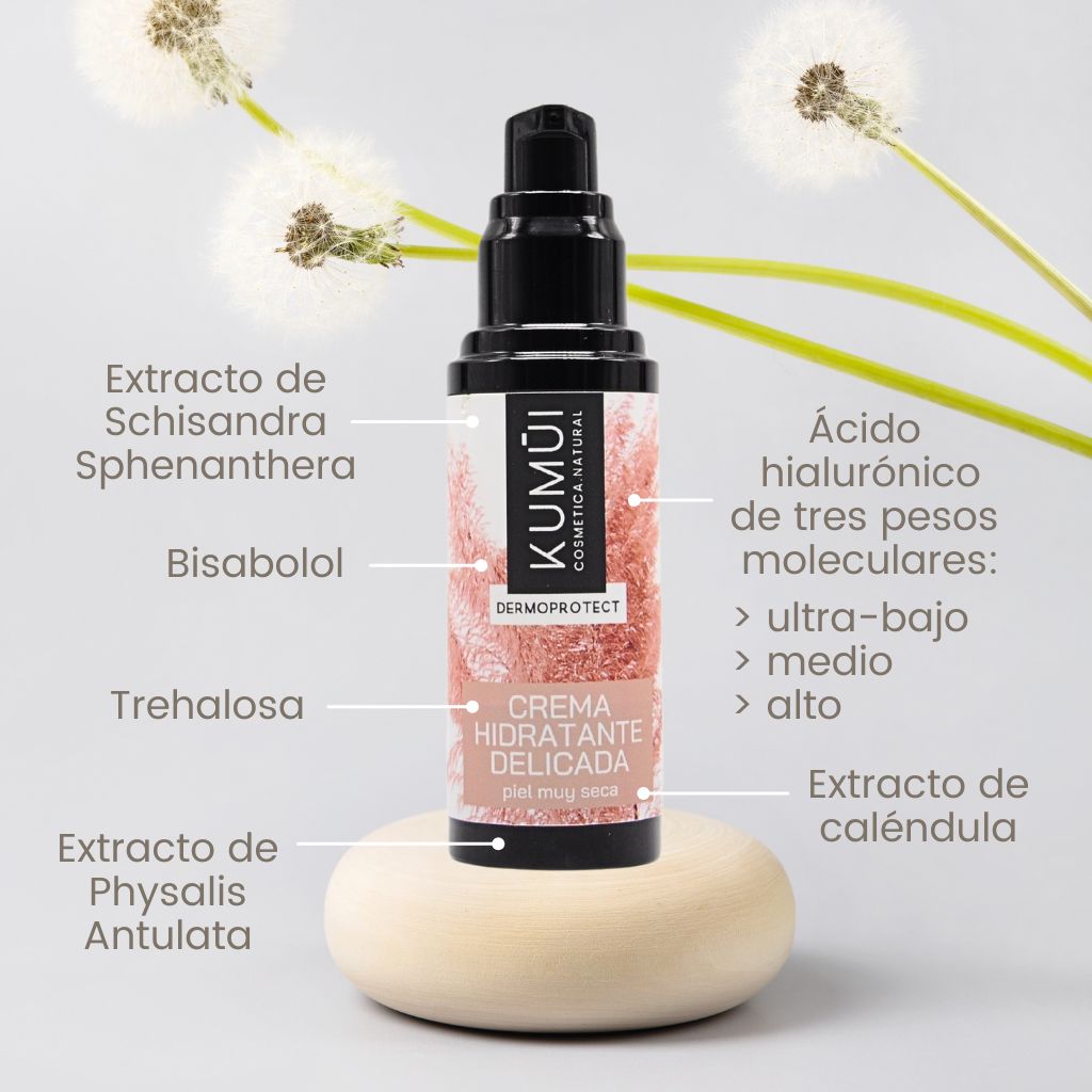 Crema Facial Antiedad Delicada Piel Muy Seca KUMUI 30ml_3