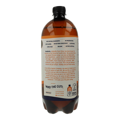 Bebida Kombucha BIO Jengibre y Limón Captain Kombucha 400 ml