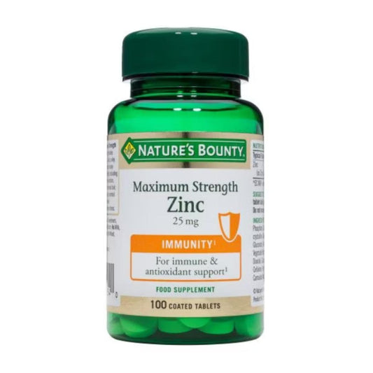 Zinc 25mg 100comp Nature's Bounty