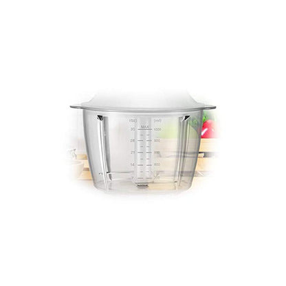Evvo Picadora Eléctrica Tasty Chop - 400w, 5500rpm, 1 Litro, Trocea, Tritura Y Pica Todo Tipo De Alimentos_3