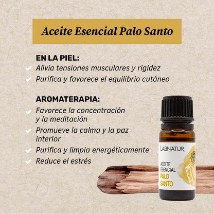 Aceite de Palo Santo 10 ml | Relajante y Aromático | Aromaterapia y Bienestar | Fragancia Amaderada_1