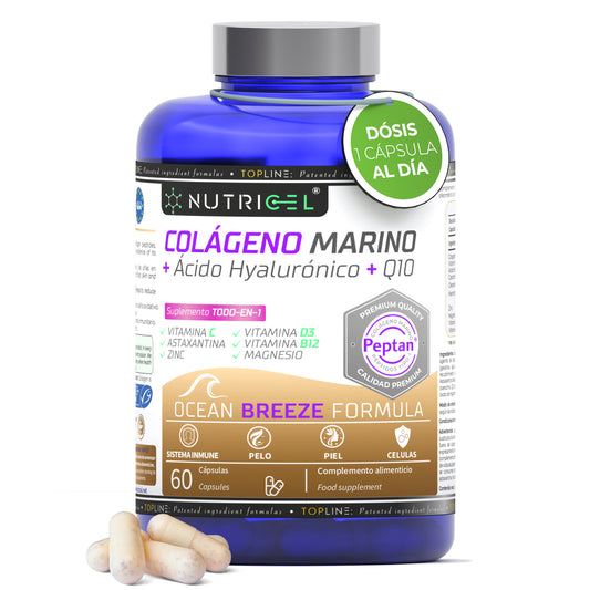 Colágeno Marino Peptan® Con Acido Hialurónico, Q10 Y Astaxantina_0