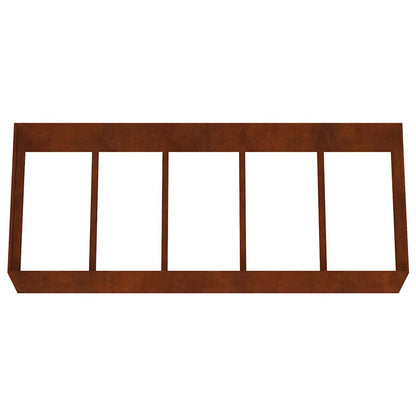 Jardinera Acero Corten 200x80x40 Cm_4