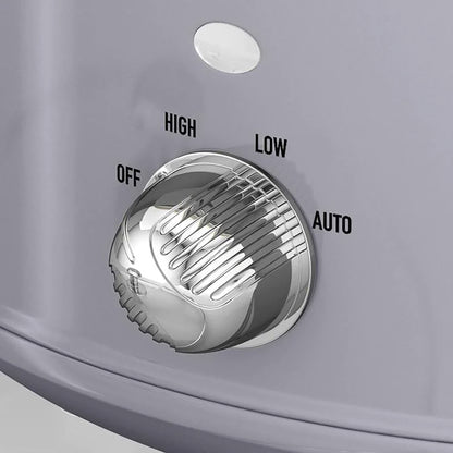 Olla Cocción Lenta Retro, 3,5l, Recipiente Extraíble Antiadherente Cerámica Libre Pfoa, Vintage Swan Sf17021grneu Gris_4