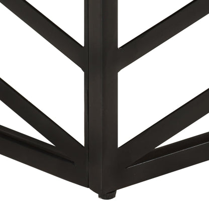 Mesa De Centro De Madera Maciza De Acacia 68x68x35 Cm_4