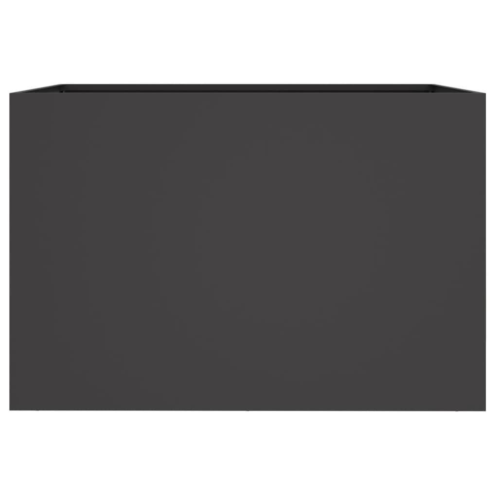 Jardinera Acero Negro 62x40x39 Cm_4