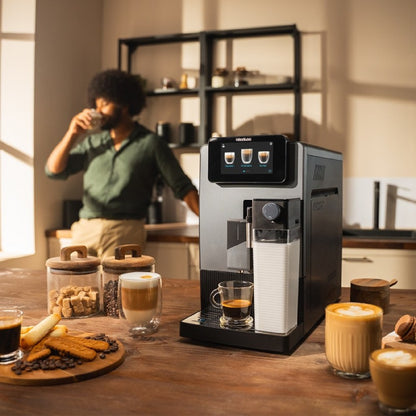 Cecotec Cafetera Superautomática Cremmaet Latte. 1350w, 19 Bares, Thermoblock, 6 Bebidas, Vaporizador, 5 Niveles Molido_3