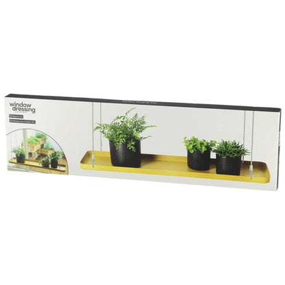 Esschert Design Bandeja Colgante Para Plantas Rectangular Dorada L_3