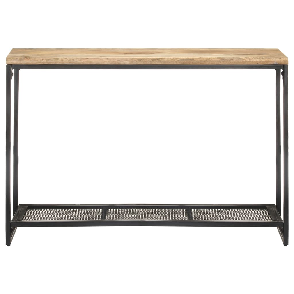 Mesa Consola De Madera Maciza De Mango 110x35x75 Cm_0