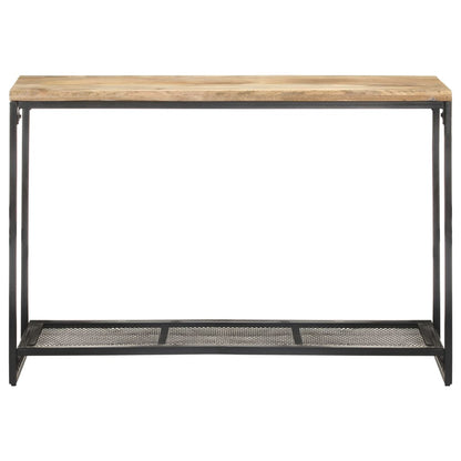 Mesa Consola De Madera Maciza De Mango 110x35x75 Cm_0
