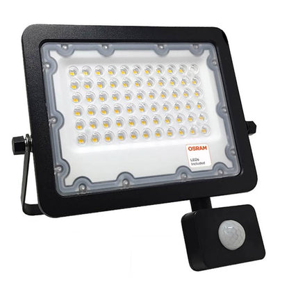 Proyector Led Chipled Osram Excel, 50w Con Sensor Movimiento Y Luminosidad Pir, Blanco Neutro_0
