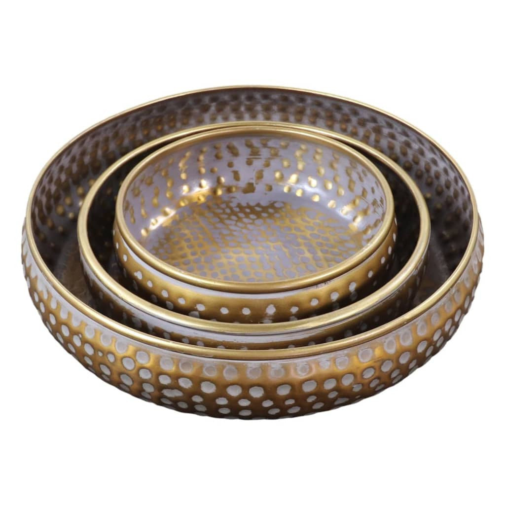 Hsm Collection Juego De Cuencos Decorativos 3 Piezas_0