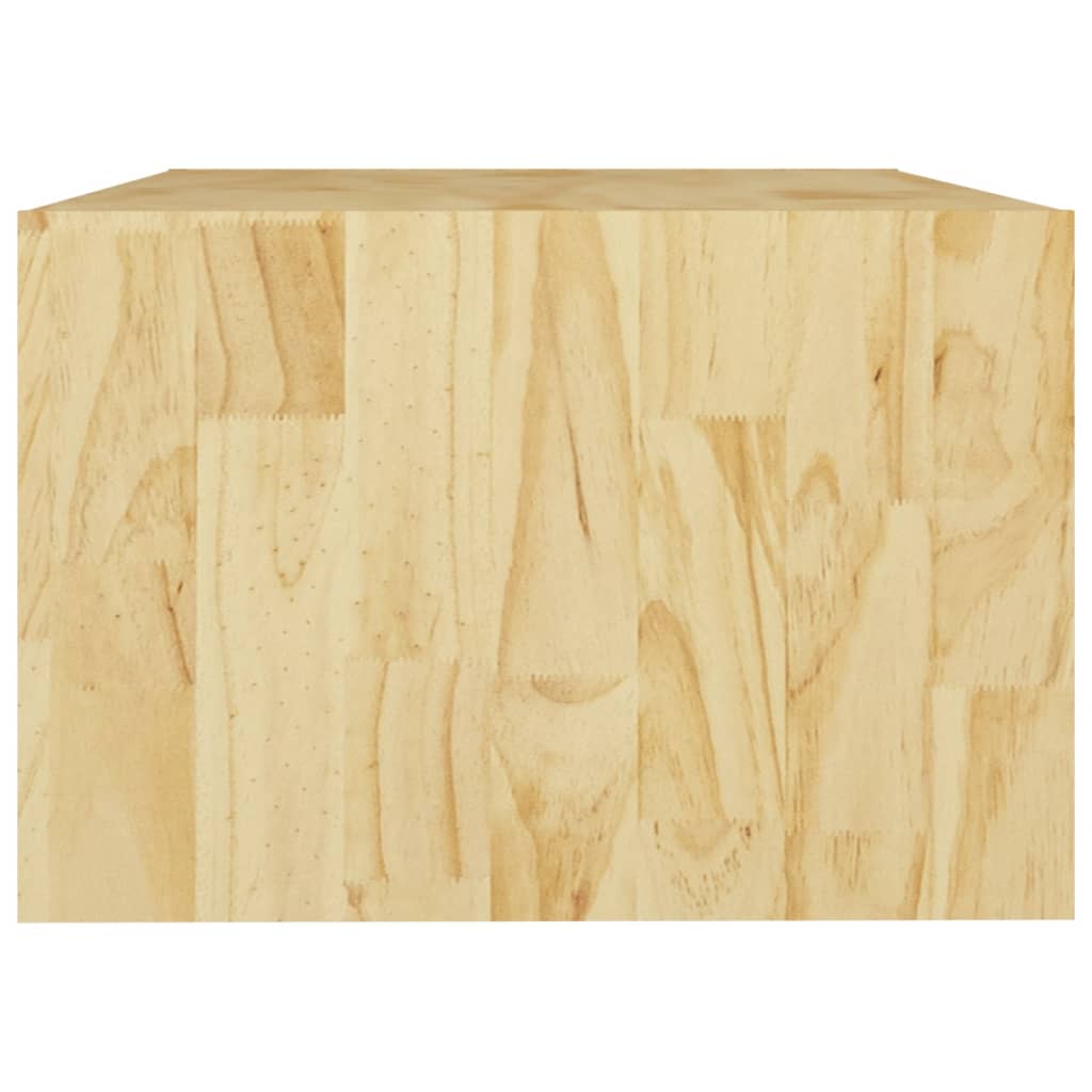 Mesa De Centro De Madera Maciza De Pino 75x50x33,5 Cm_4