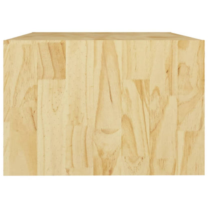 Mesa De Centro De Madera Maciza De Pino 75x50x33,5 Cm_4