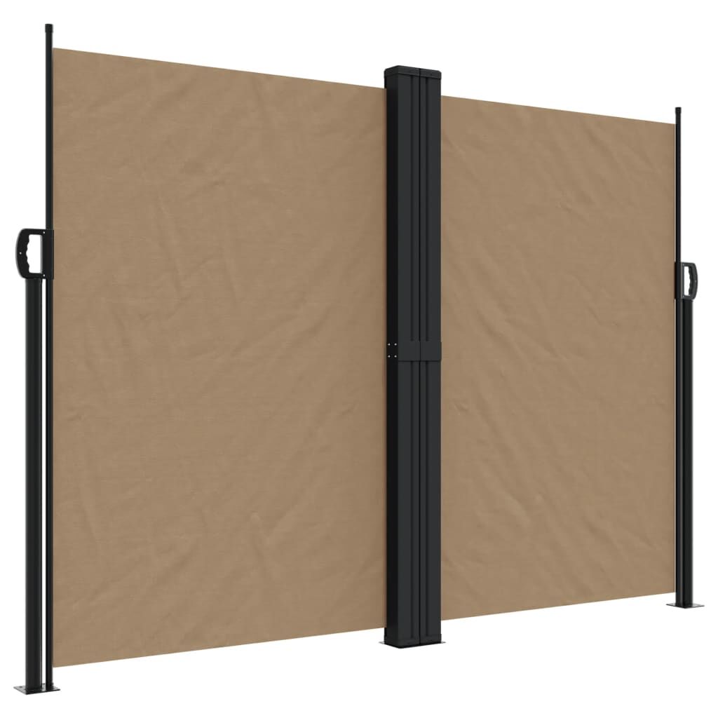 Vidaxl Toldo Lateral Retráctil Gris Taupe 180x1000 Cm_0