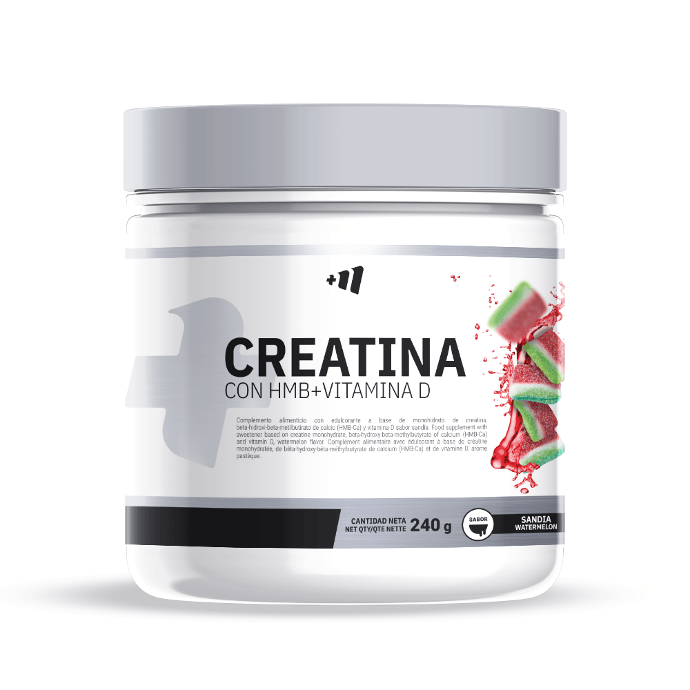 Creatina Con Hmb + Vitamina D - 240g - Sandias De Gominola - Creatina Con Hmb Y Vitamina D - Masmusculo_0
