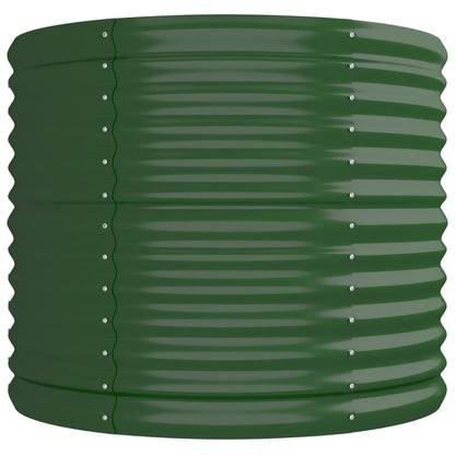 Jardinera Arriate Acero Galvanizado Verde 296x80x68 Cm_3