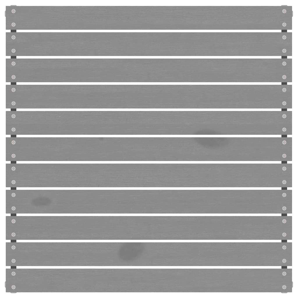 Vidaxl Juego Muebles De Jardín 3 Pzas Cojines Gris Madera Pino Maciza_4