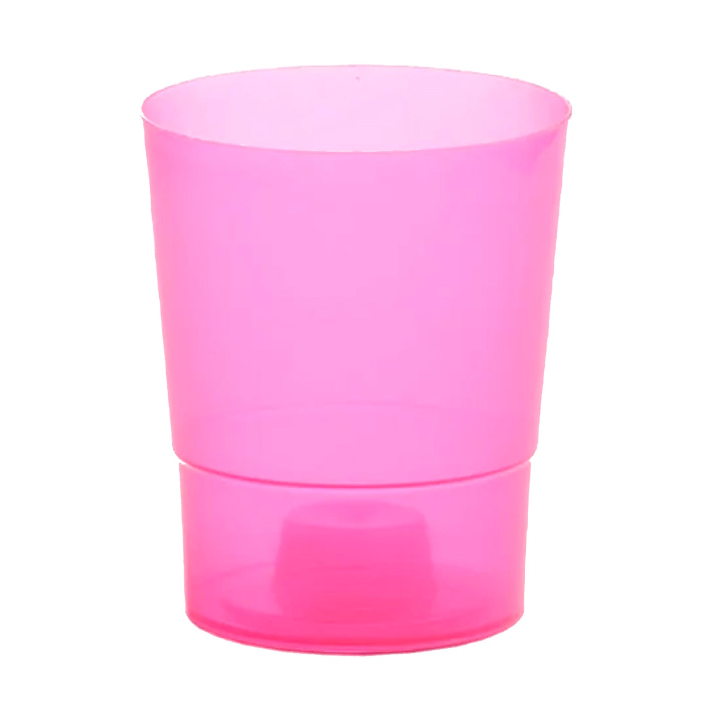 Maceta Coubi Orchid 1,1l., Dimensiones (mm) 125x125x147, Color Rosa Transparente_0