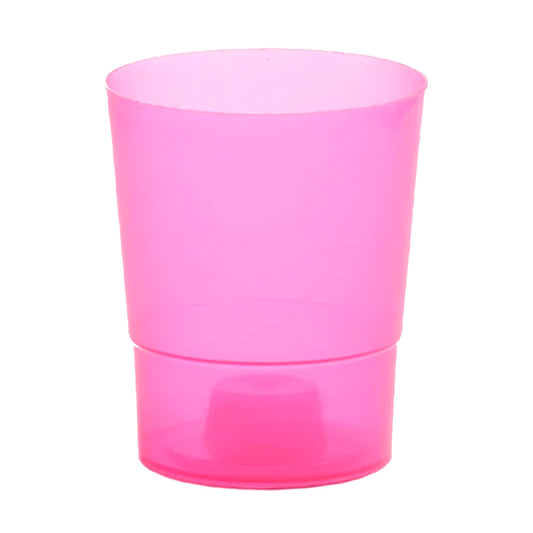Maceta Coubi Orchid 1,1l., Dimensiones (mm) 125x125x147, Color Rosa Transparente_0