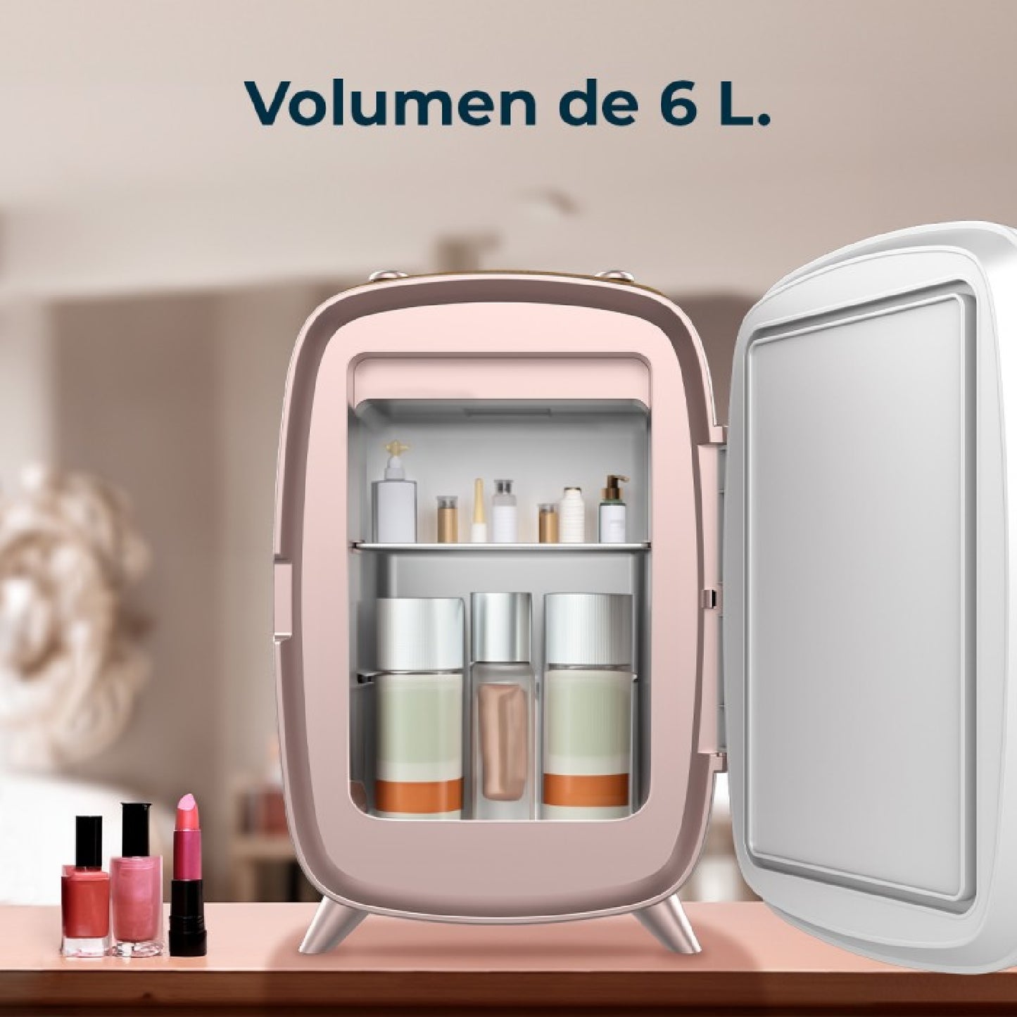 Cecotec Nevera De Cosméticos Coolingbeauty 6000 Mirror_1