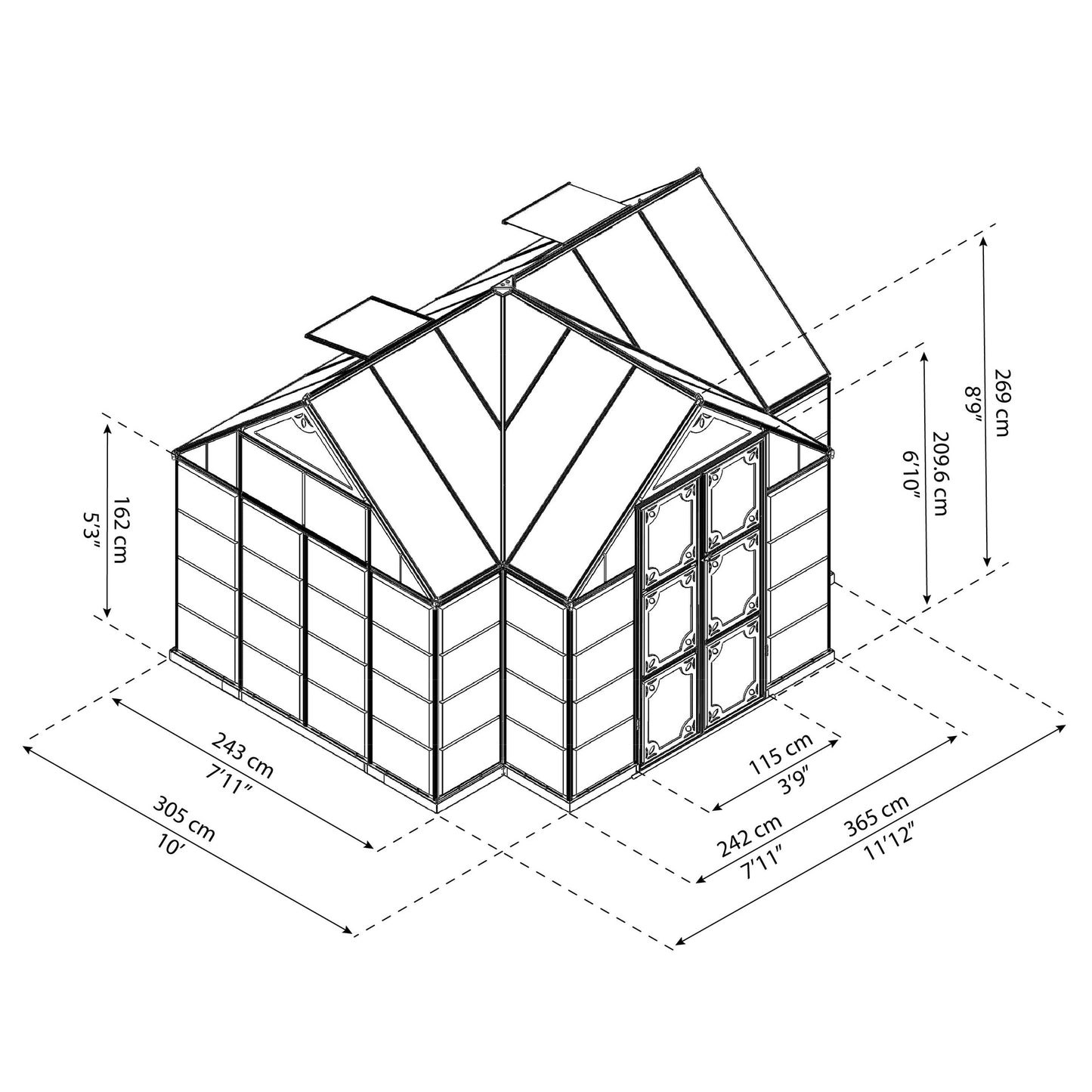 Invernadero Victory Orangery Canopia