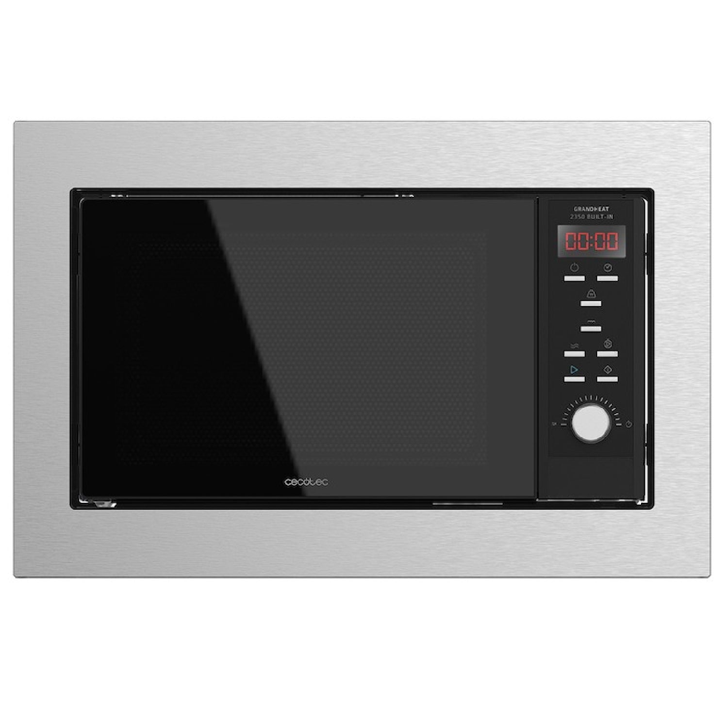 Microondas Encastrable Digital Grandheat 2350 Built-in Steelblack. 900w, Integrable, 23 Litros, Grill, 9 Funciones Preconfiguradas, Quick Start, Tem_0
