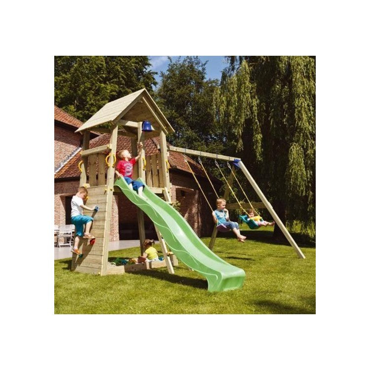 Parque Infantil Masgames Belvedere L Con Columpio Doble._1