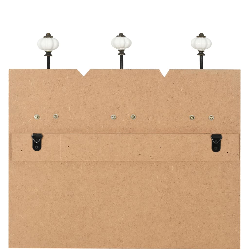 Perchero De Pared Happy Love Con 6 Ganchos 120x40 Cm_5