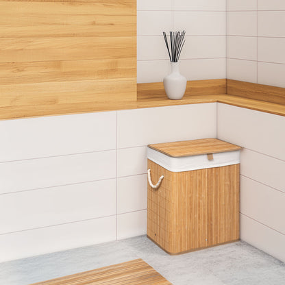 Wellhome - Cesta Para Colada De Bambú Natural