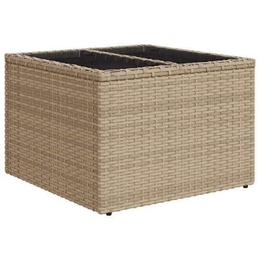 Juego De Sofás Jardín Con Cojines 6 Pzas Ratán Sintético Beige / Vetonek_0